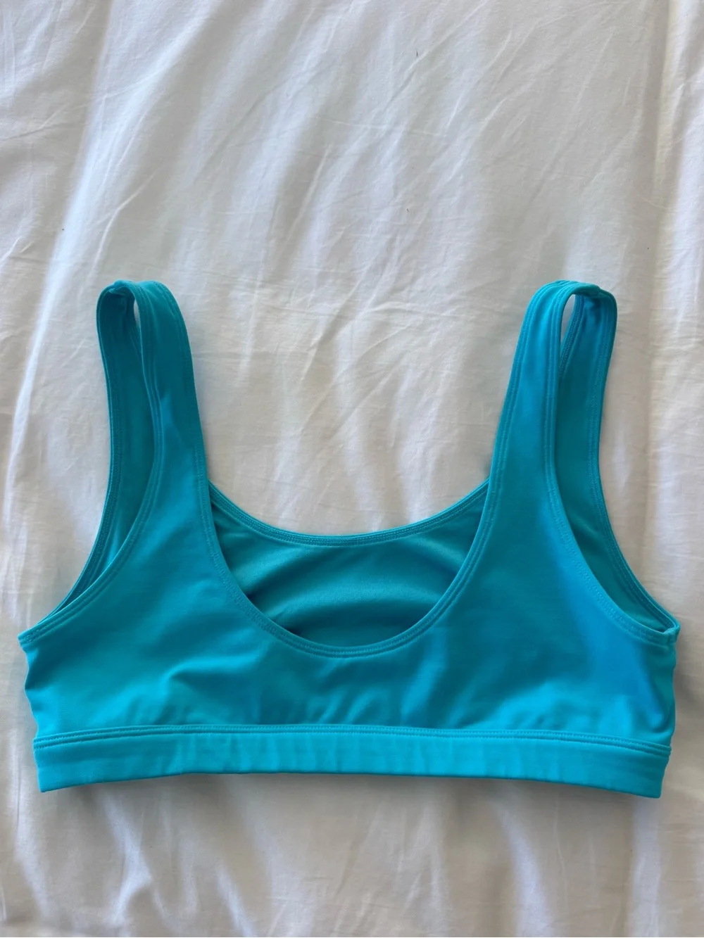 Alo Sports Bra / Workout Tank – Size M | Turquoise Blue
